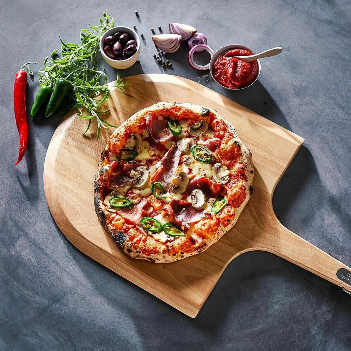 Pizzaspade WITT Brun Trä - 3