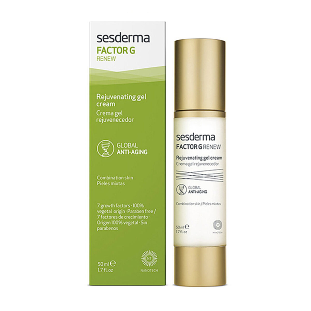 Anti-agingkräm Sesderma Factor G Renew 50 ml