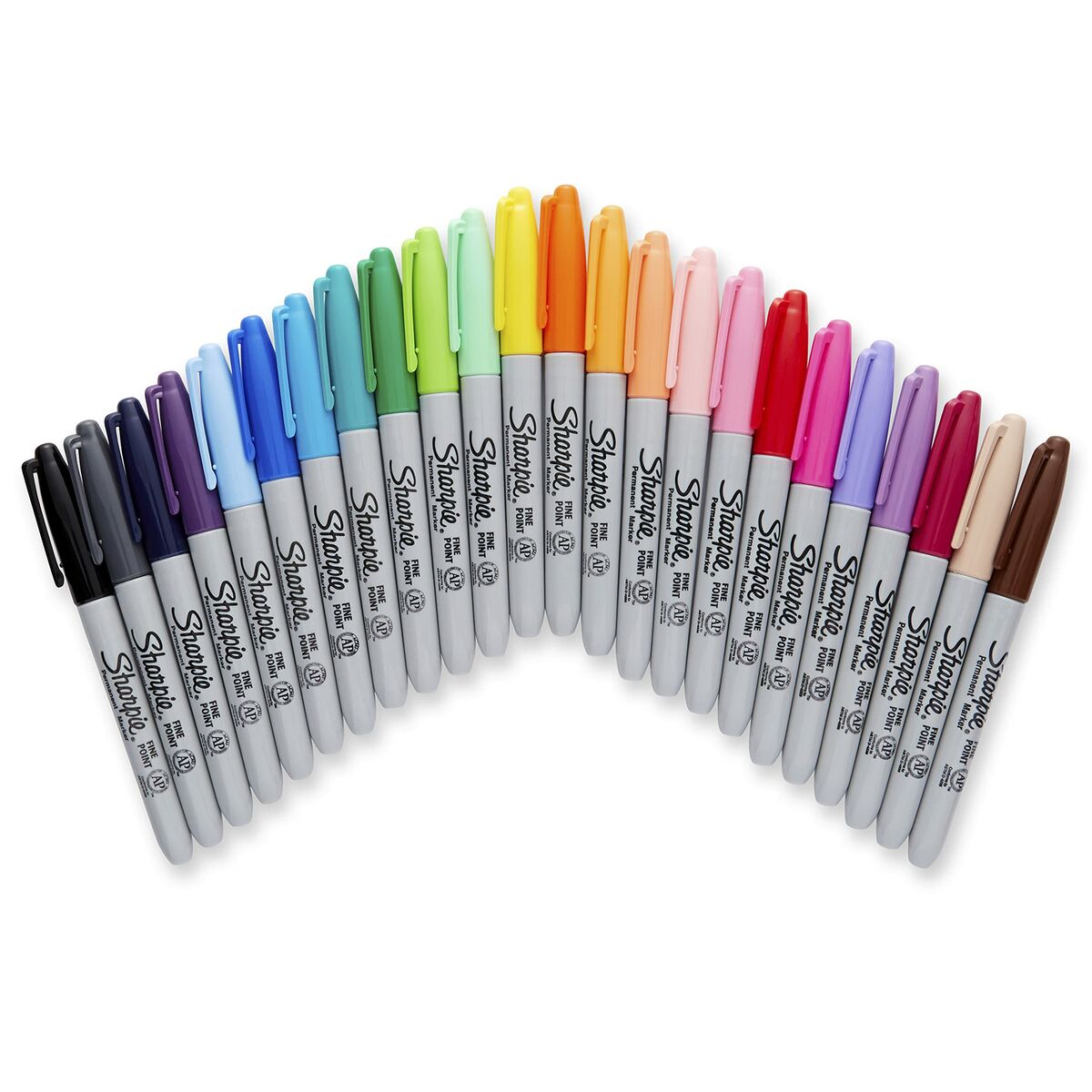 Tuschpennor Sharpie 24 Delar Permanent Multicolour 0,9 mm - 3