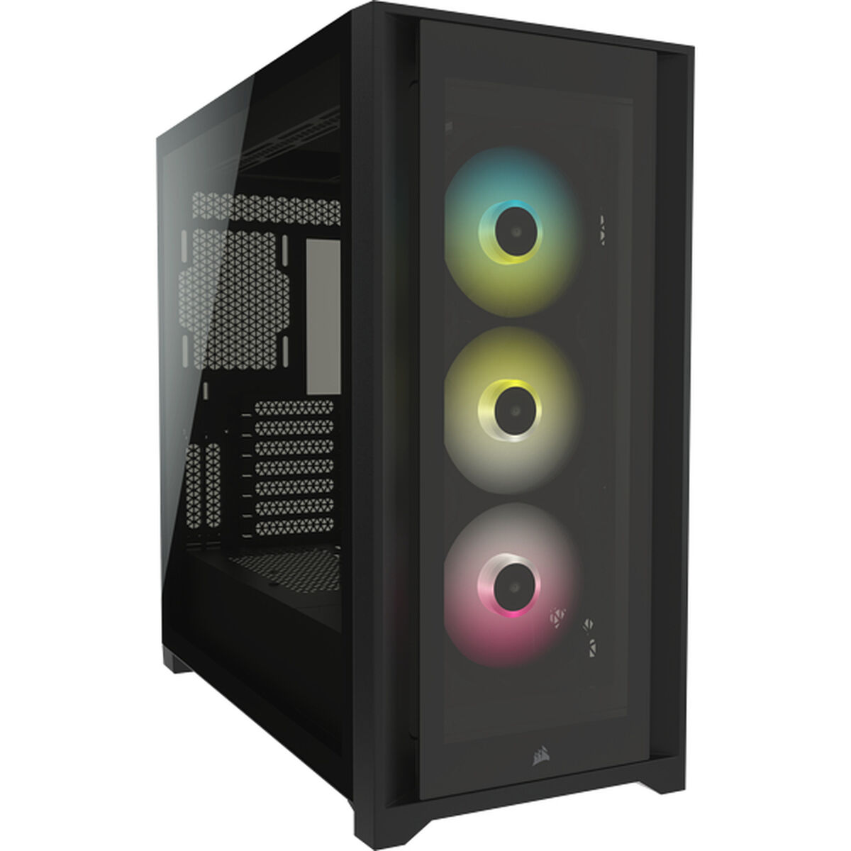 ATX Semitorn Corsair iCUE 5000X RGB Svart