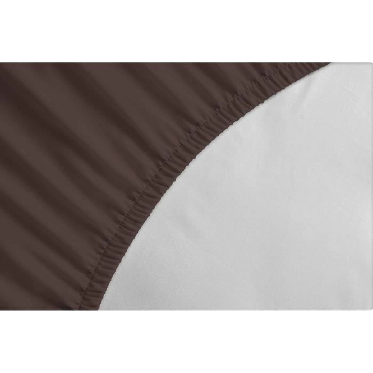 Inpassat underlakan Lovely Home LH71597 Brun 90 x 190 + 30 cm - 5