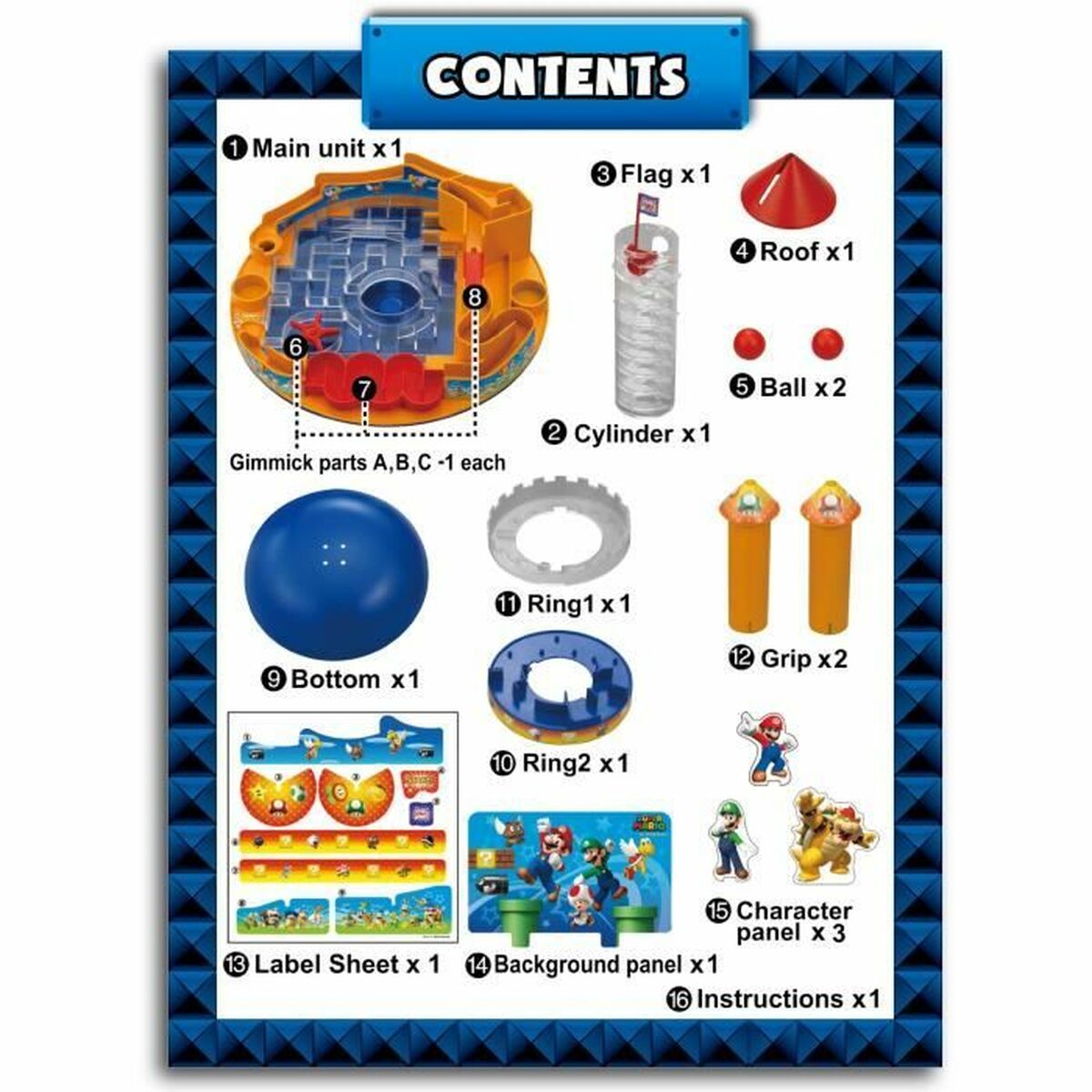 Sällskapsspel EPOCH D'ENFANCE Super Mario Casteland - 4
