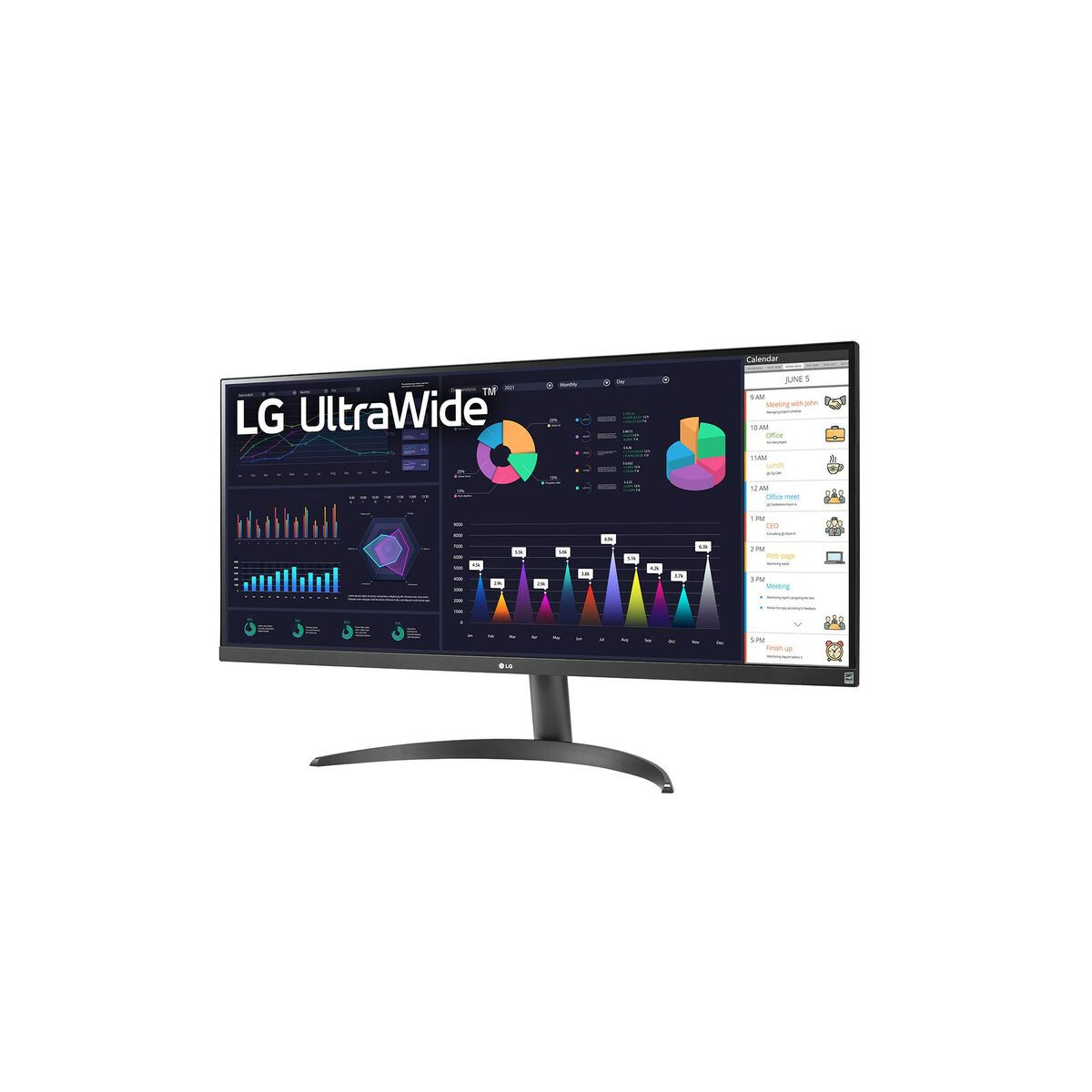 Monitor LG 34WQ500-B 34" UltraWide Full HD - 3