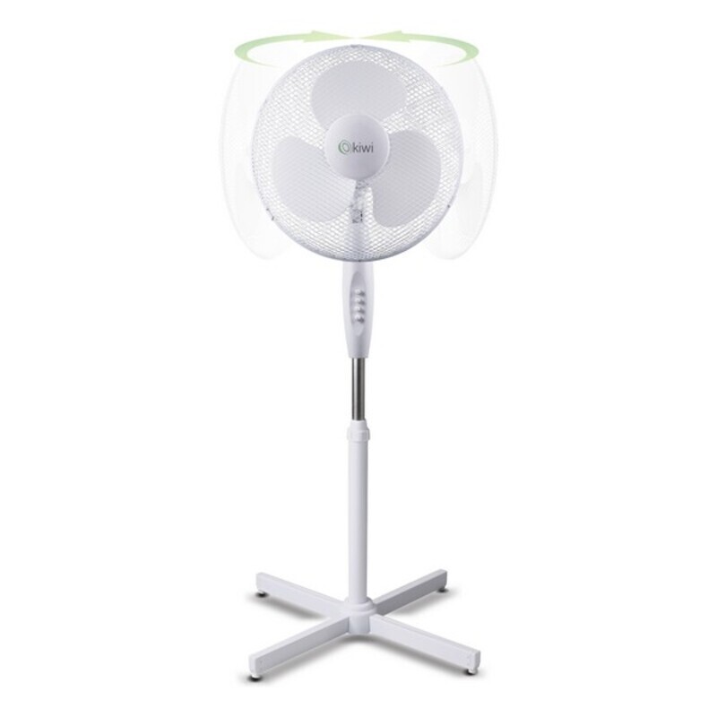 Stående Fläkt Kiwi Vit 45 W (Ø 40 cm) - 2
