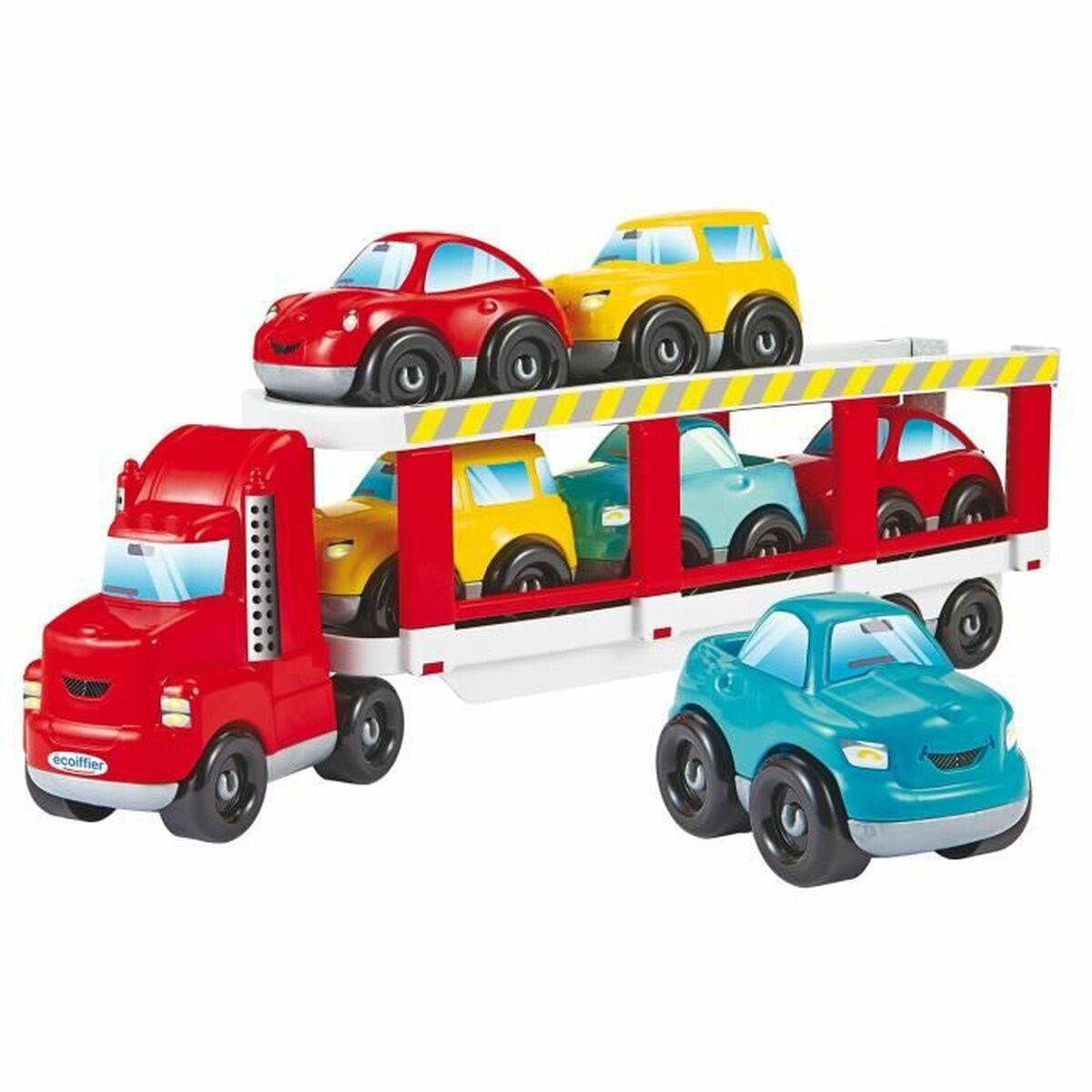 Playset Ecoiffier 3289 Car carrier truck - 4