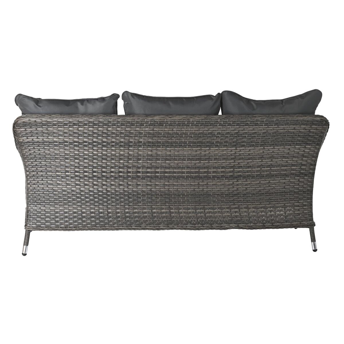 Trädgårdsmöbler DKD Home Decor Grå Mörkbrun 81 cm 175 x 73 x 81 cm (4 Delar) - 3