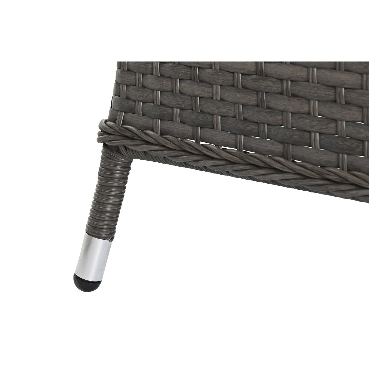Trädgårdsmöbler DKD Home Decor Grå Mörkbrun 81 cm 175 x 73 x 81 cm (4 Delar) - 6