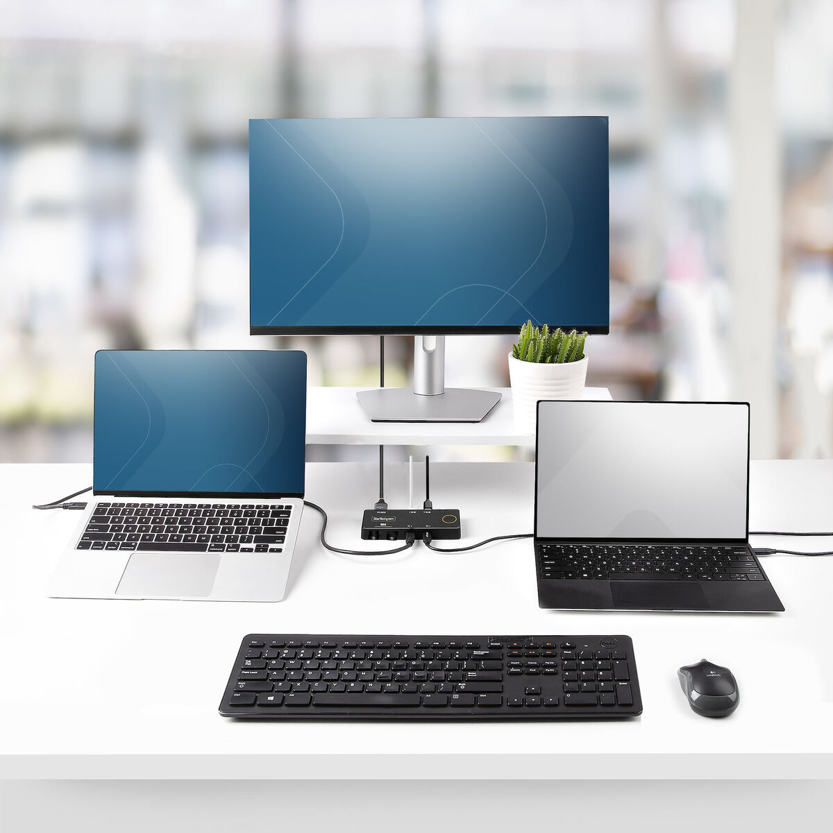 KVM-Brytare Startech C2-H46-UC2-PD-KVM - 2