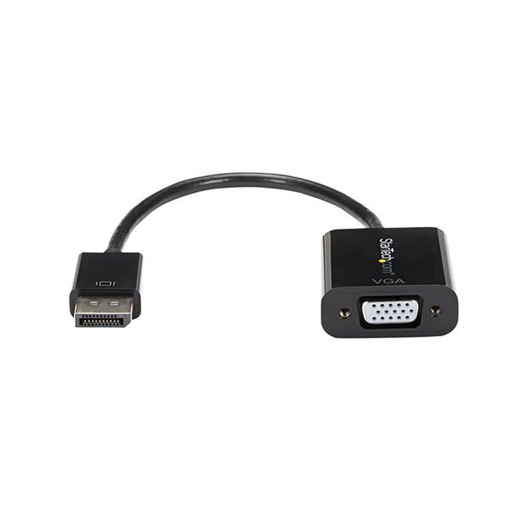 DisplayPort till VGA Adapter Startech DP2VGA3 Svart