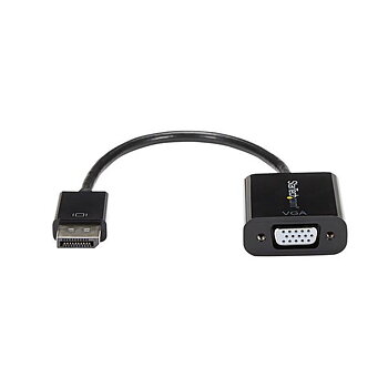 DisplayPort till VGA Adapter Startech DP2VGA3 Svart