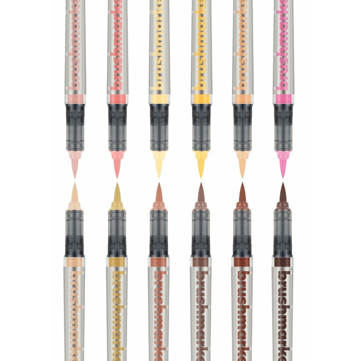 Tuschpennor Karin Brushmarker Pro - Skin Colours 12 Delar - 2