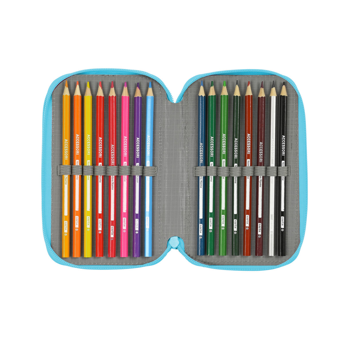 Bag BlackFit8 Cool Multicolour 12,5 x 19,5 x 5,5 cm 37 Delar - 4