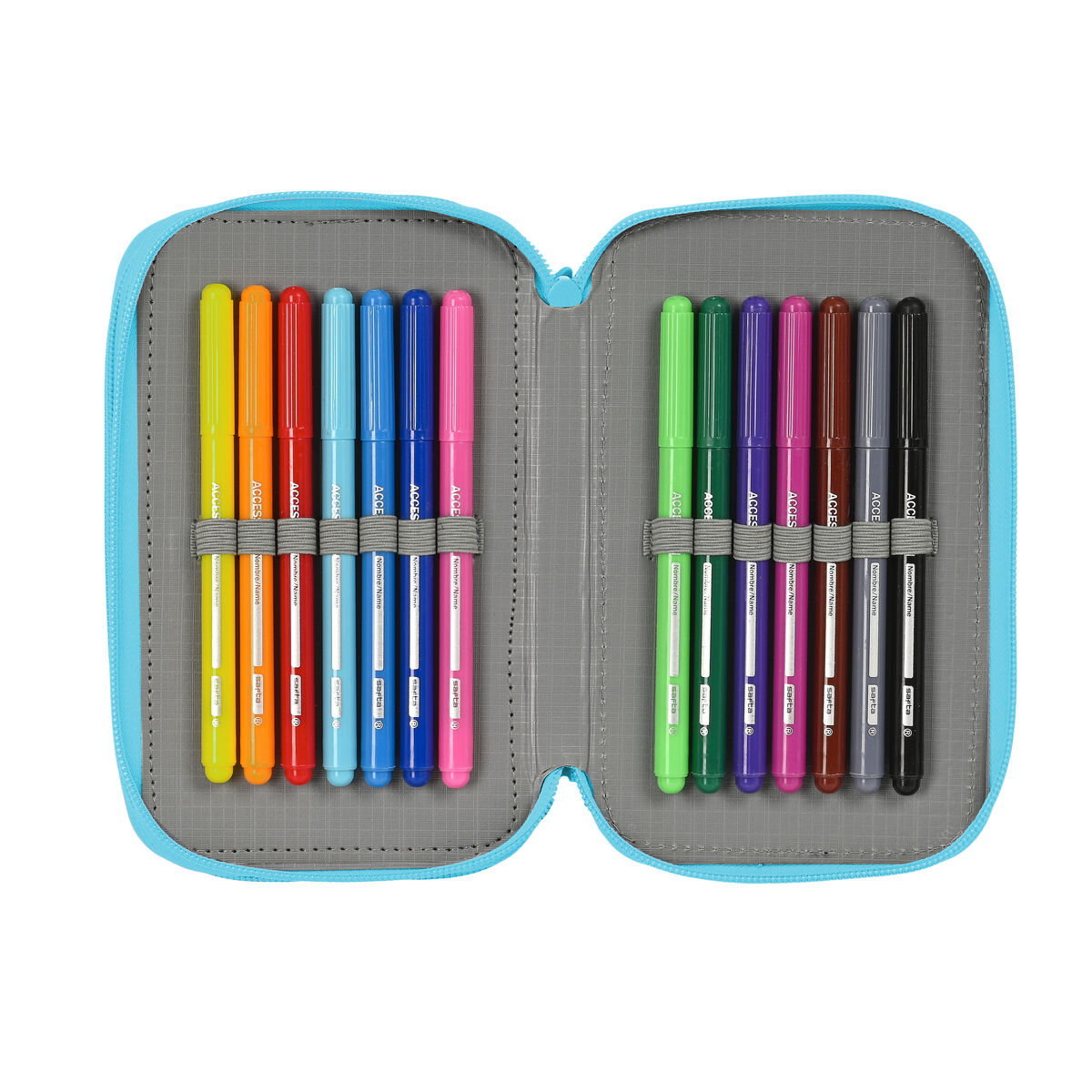 Bag BlackFit8 Cool Multicolour 12,5 x 19,5 x 5,5 cm 37 Delar - 6