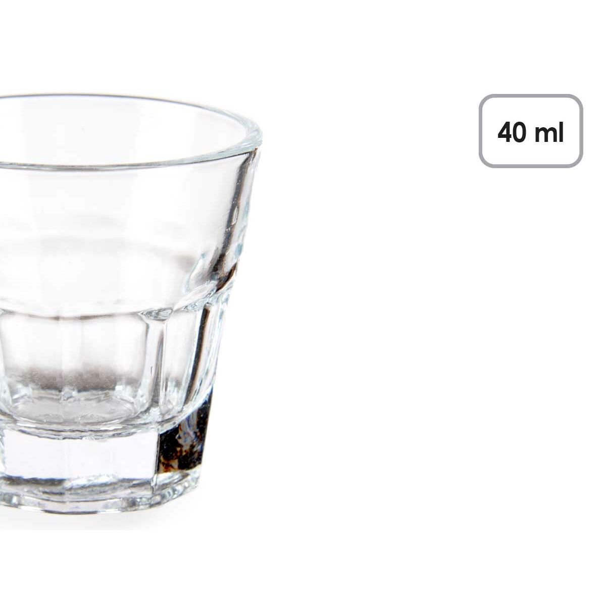 Set med snapsglas Vivalto RYG6074 Transparent Glas 40 ml (24 antal) - 4