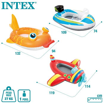 Uppblåsbar båt Intex 98 x 39 x 72 cm (24 antal)