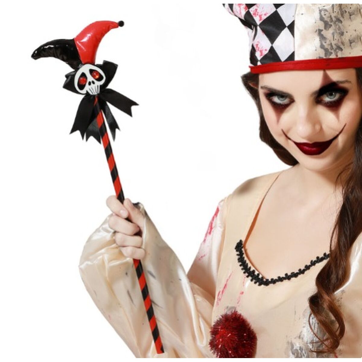 Stång Harlekinfigur