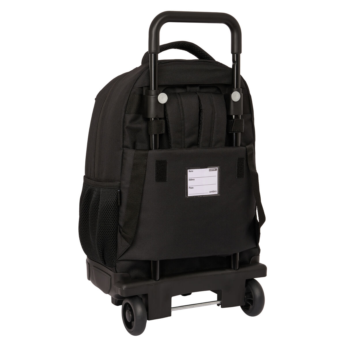 Skolväska med hjul Umbro Lima Svart 33 X 45 X 22 cm - 2