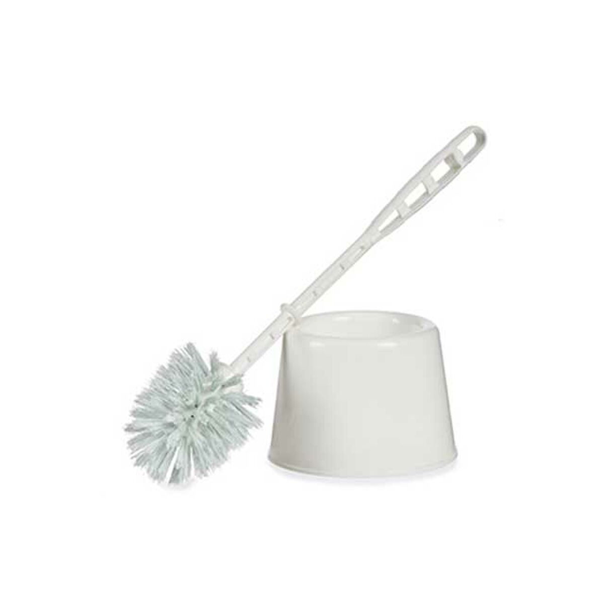 Toalettborste Vit Plast 13 x 36,5 x 13 cm (24 antal) - 3