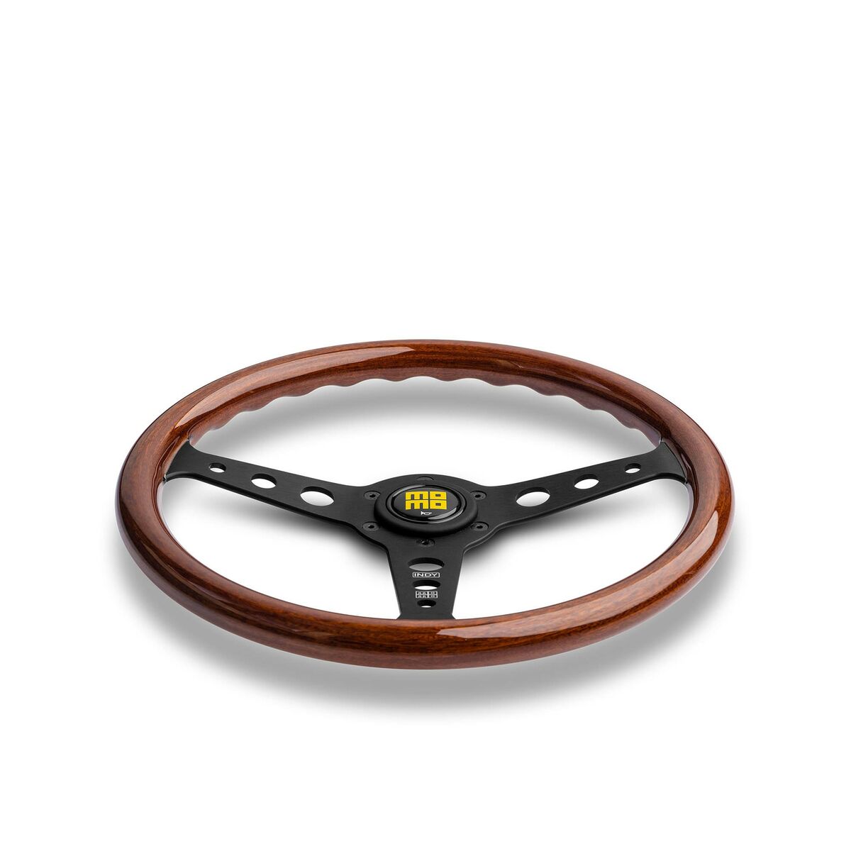 Racing-ratt Momo INDY Ø 35 cm Mahogny - 3
