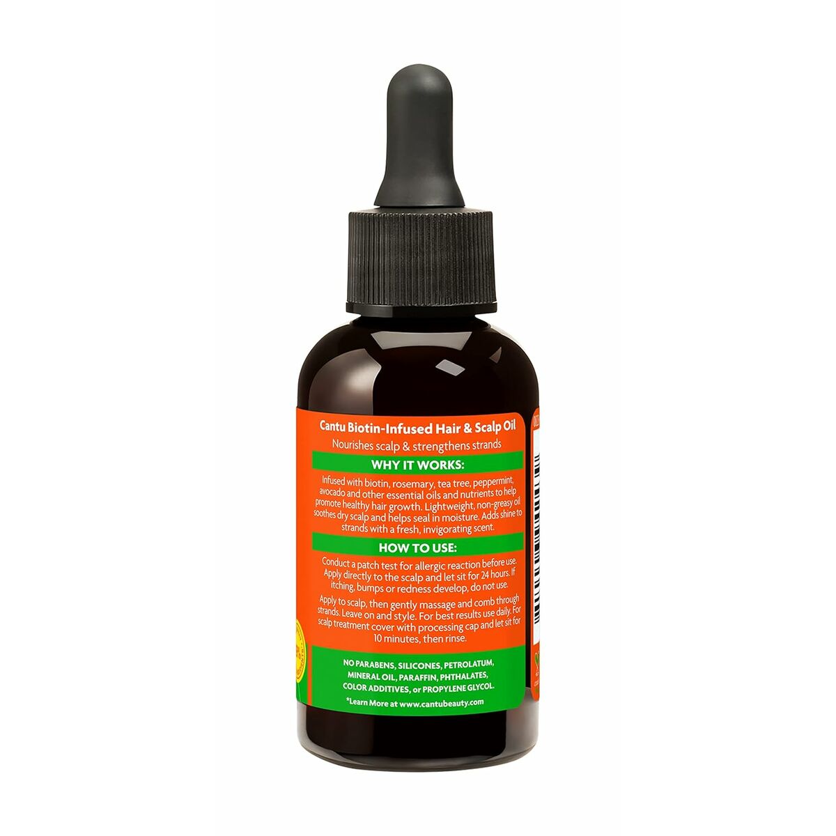 Hårolja Cantu BIOTIN-INFUSED 59 ml Mjukmedel - 2