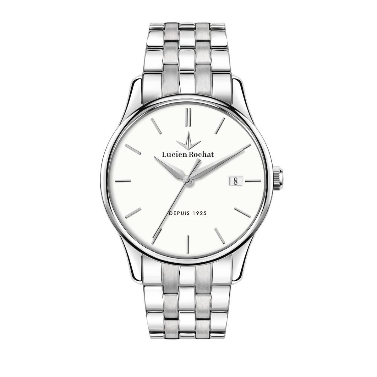 Herrklocka Lucien Rochat R0453115001 Vit Silvrig