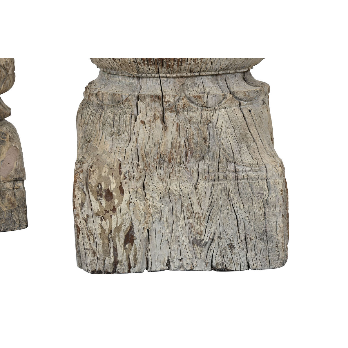 Prydnadsfigur Home ESPRIT Naturell 23 X 23 X 149 cm - 6