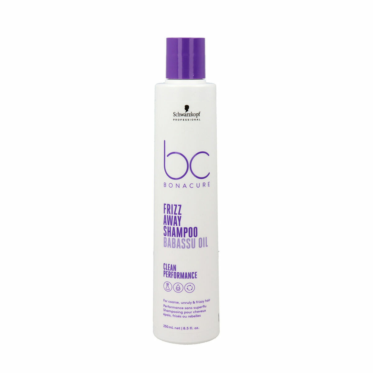 Antifrizz shampoo Schwarzkopf Bc Frizz Away 250 ml Micellärt