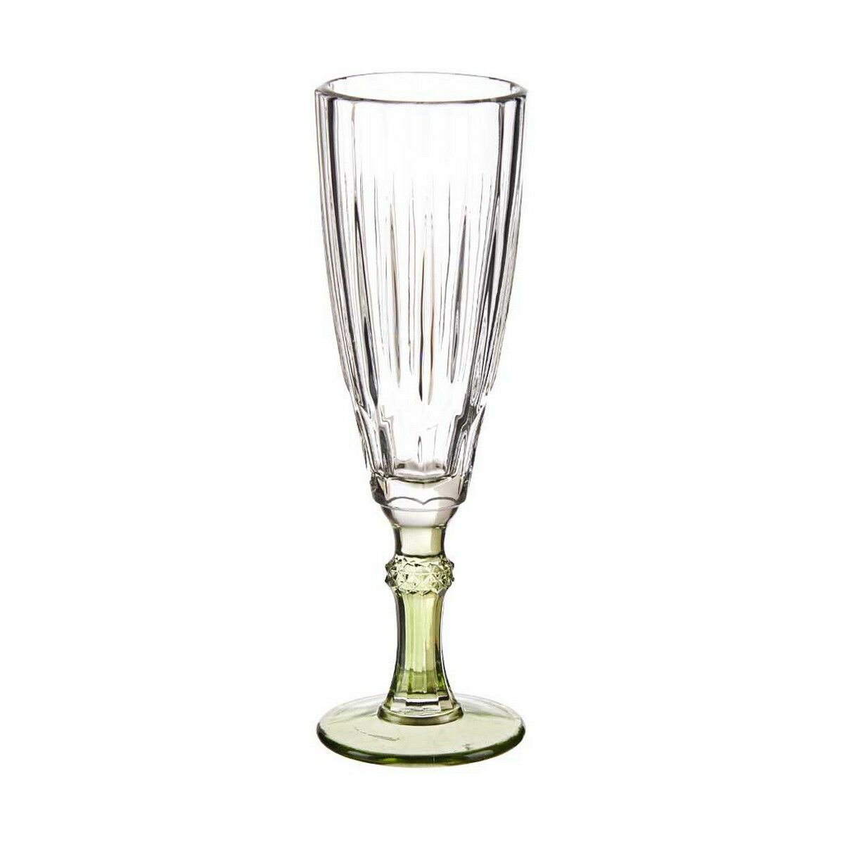Champagneglas Exotic Glas Grön 170 ml - 4