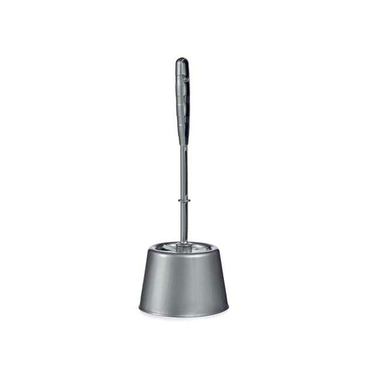 Toalettborste Silvrig Plast 13 x 36,5 x 13 cm (24 antal) - 2