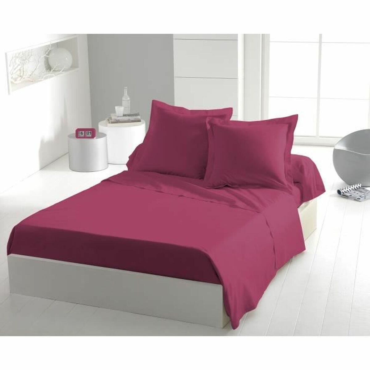 Överlakan Lovely Home Fuchsia Rose 180 x 290 cm - 3