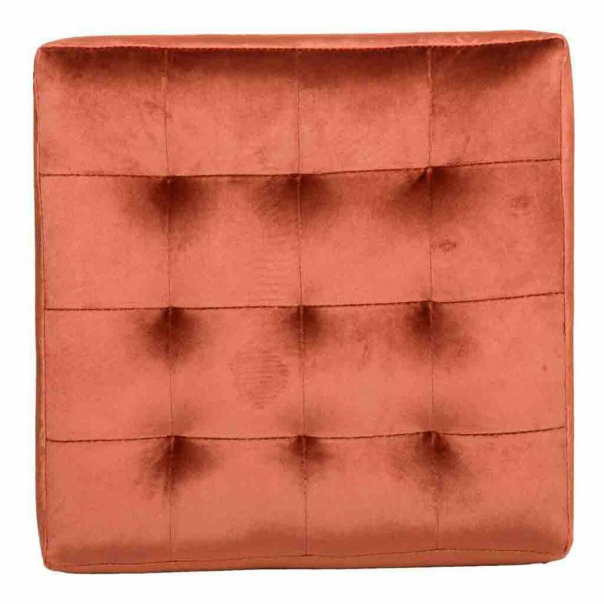 Sittpall Alexandra House Living Sammet Trä MDF 40 x 38 x 40 cm - 4
