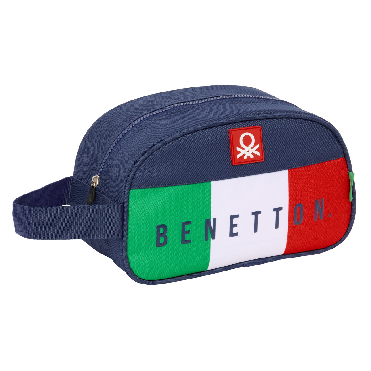 Resenecessär Benetton Flag Marinblå 26 x 15 x 12 cm