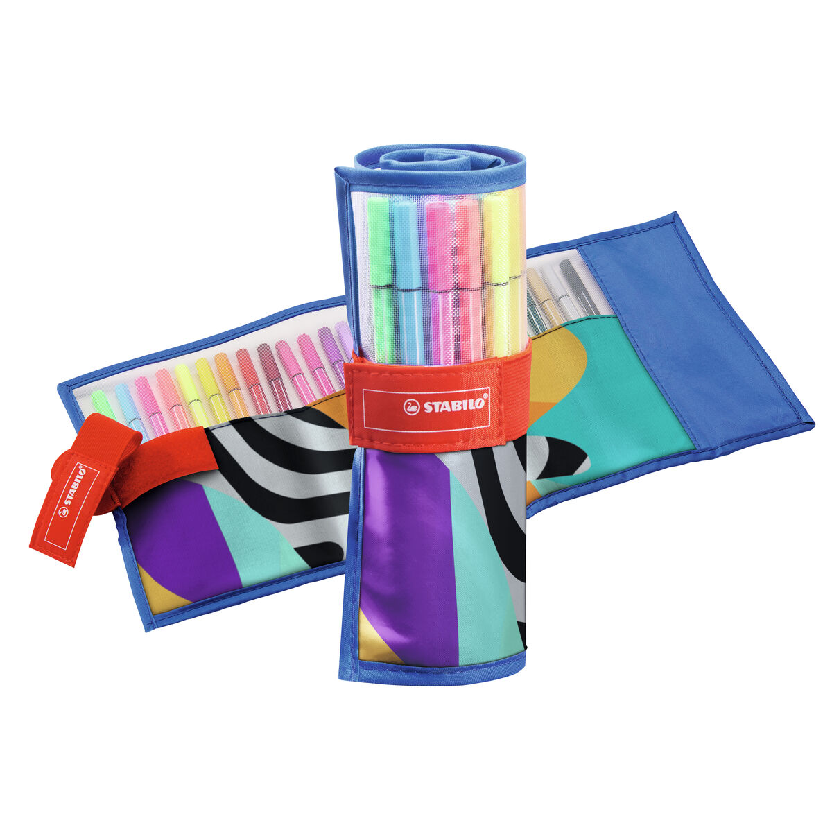 Tuschpennor Stabilo Pen 68 Rollerset Multicolour (25 Delar) - 2