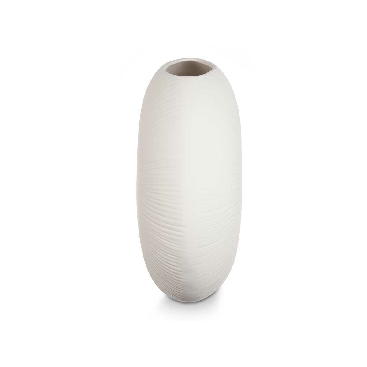 Vas Rund Vit Keramik 40 x 34,5 x 16 cm (2 antal) - 3