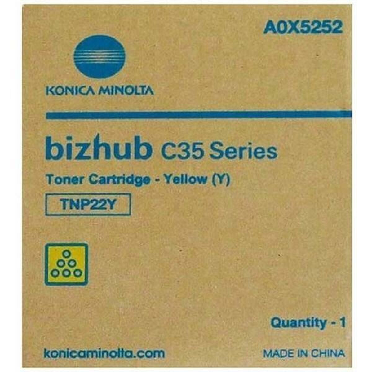 Toner Konica Minolta TNP-22Y Gul Gul/Svart