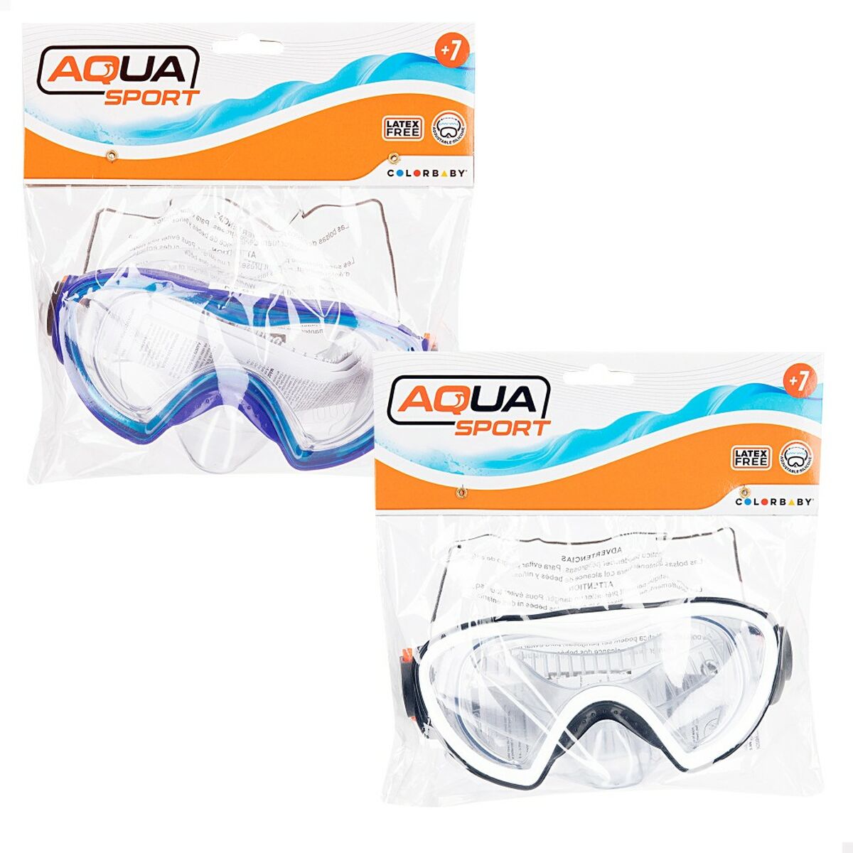 Dykmask AquaSport (12 antal) Barn - 4