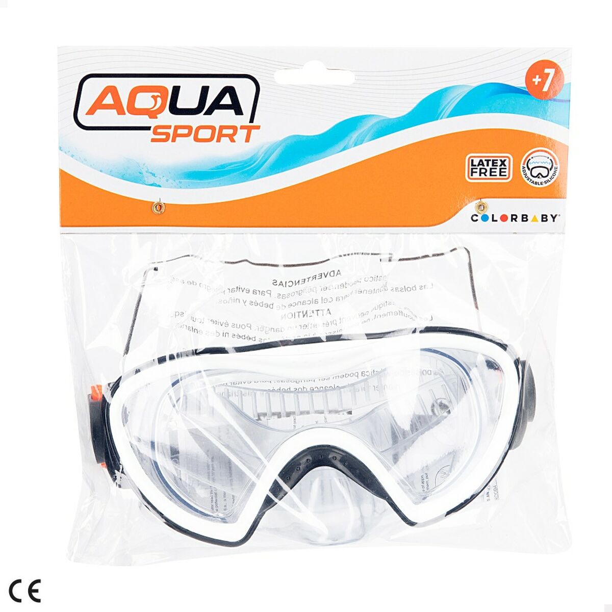 Dykmask AquaSport (12 antal) Barn - 8