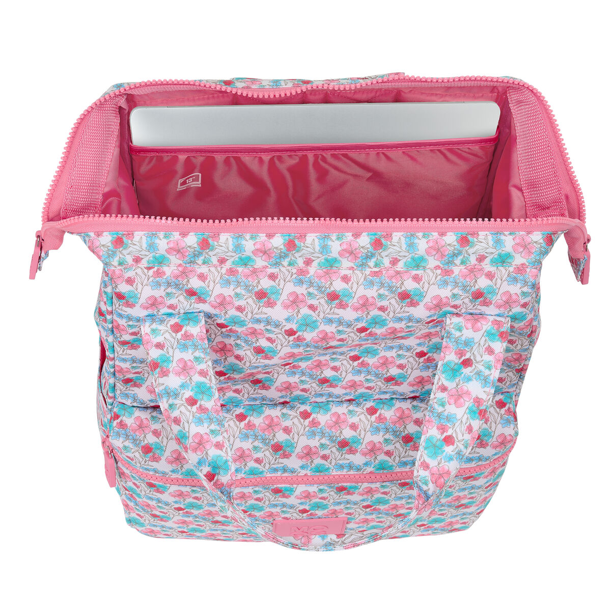 Laptopryggsäck Moos moos Multicolour 27 x 40 x 19 cm - 3