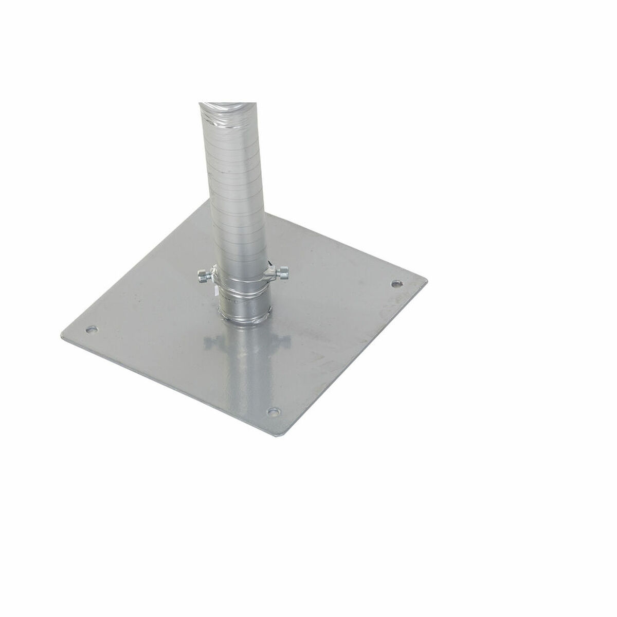 Julgran DKD Home Decor Vit Silvrig Metall Plast 120 x 120 x 220 cm - 2