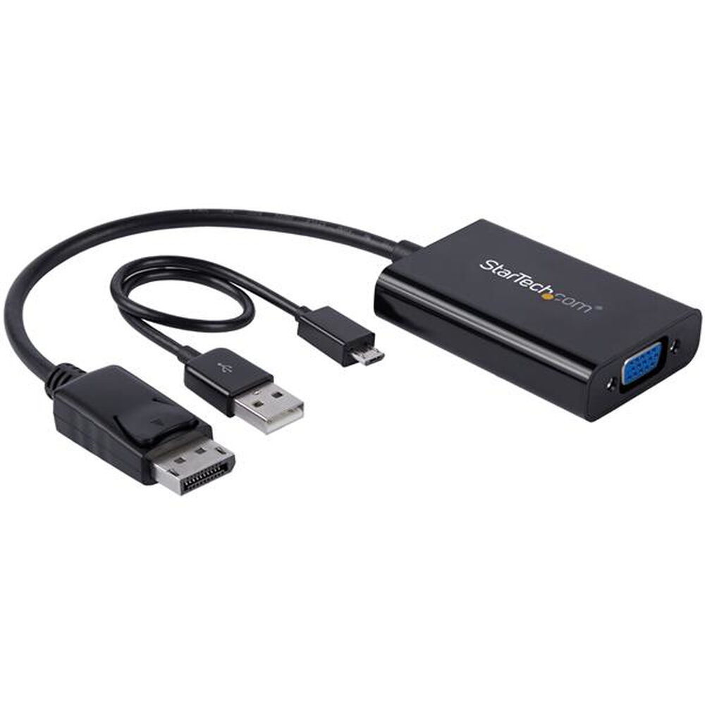 DisplayPort till SVGA Adapter Startech DP2VGAA              Svart - 2