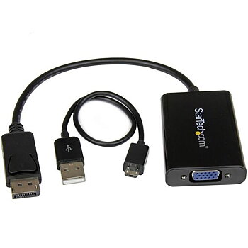 DisplayPort till SVGA Adapter Startech DP2VGAA              Svart
