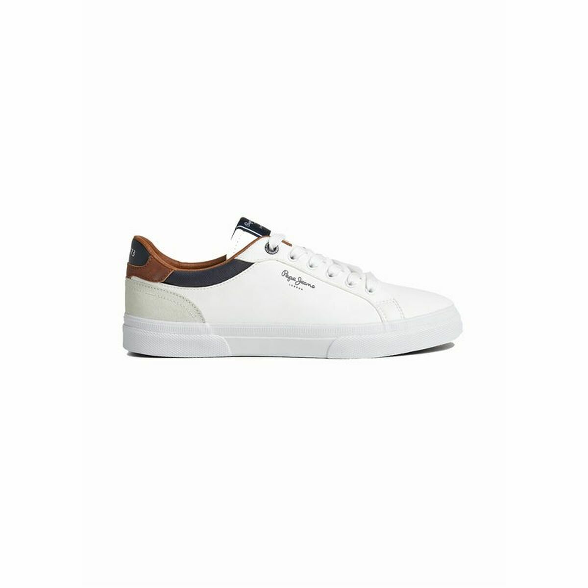 Gymnastikskor, Herr Pepe Jeans Kenton Court Vit - 11