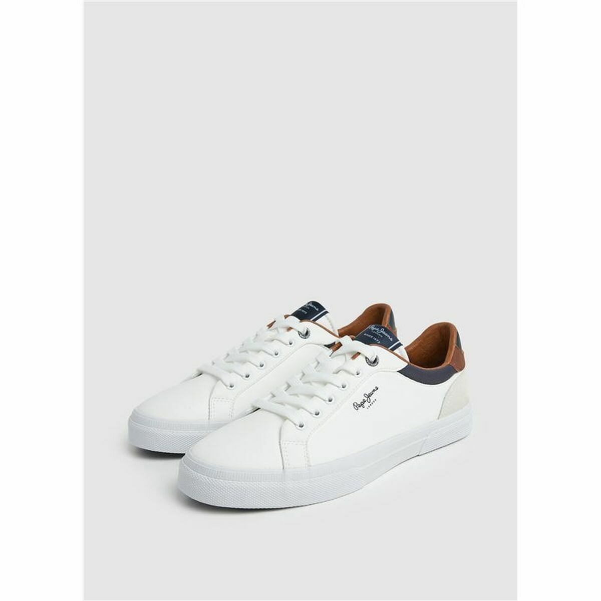 Gymnastikskor, Herr Pepe Jeans Kenton Court Vit - 8