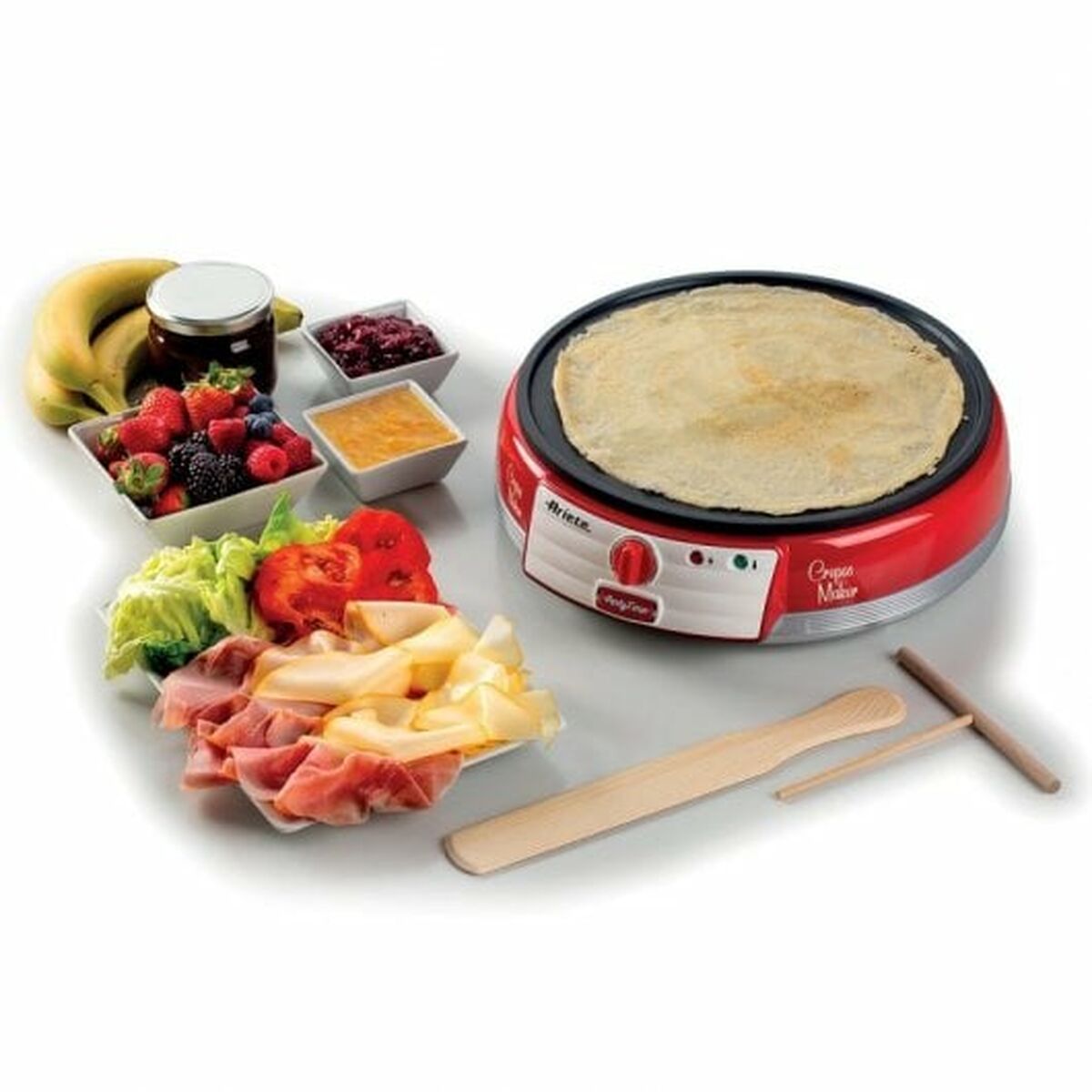 Pannkaksmaskin Ariete 202 Röd - 3