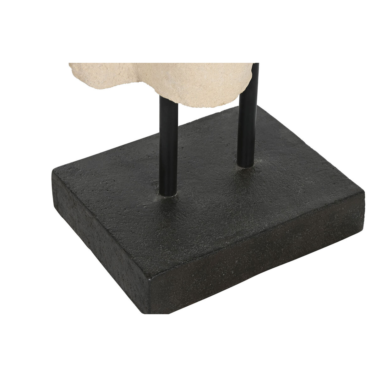 Prydnadsfigur Home ESPRIT Vit Svart Buddha 40 x 27 x 148 cm - 4