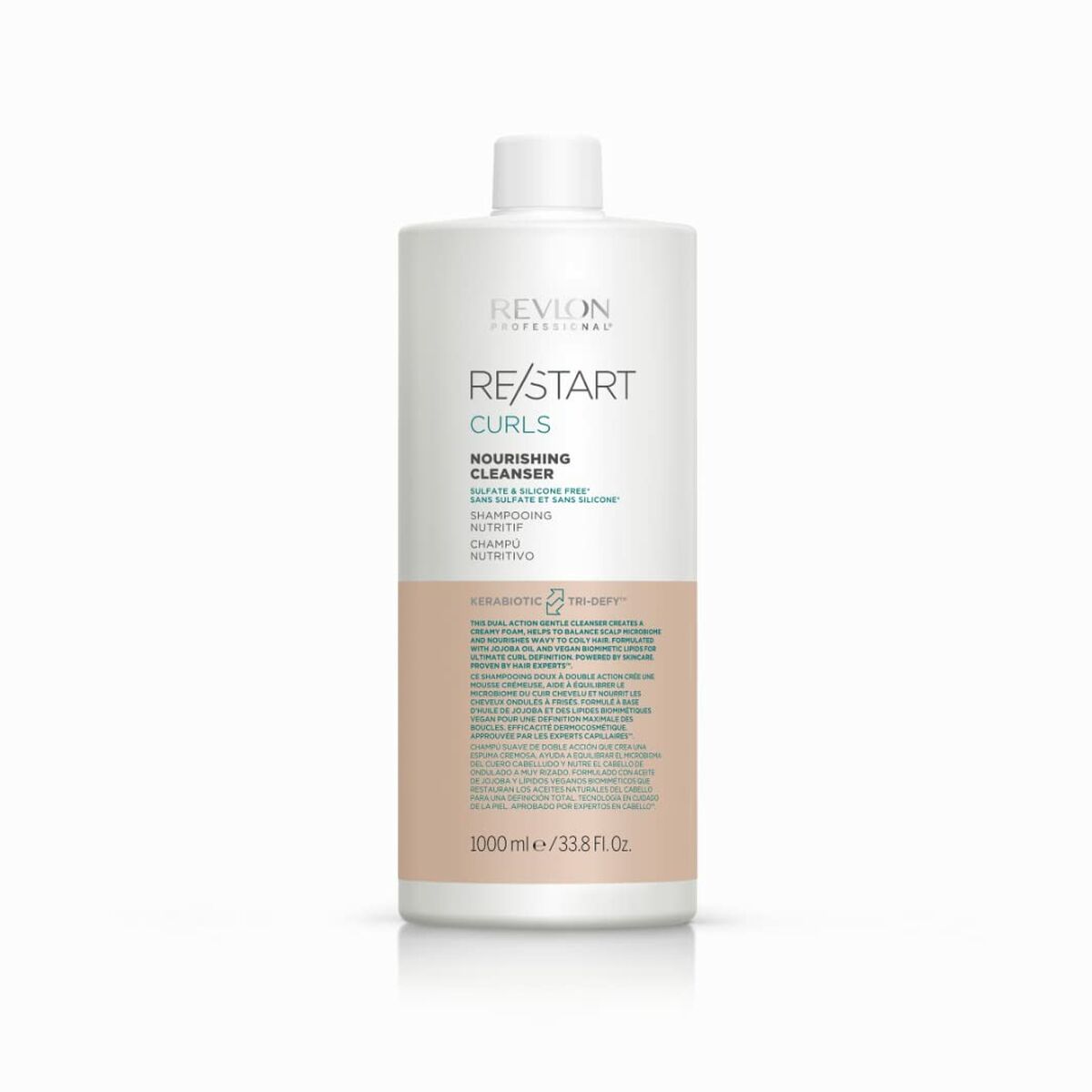 Schampo för lockigt hår Revlon Re-start Curls 1 L rengörare