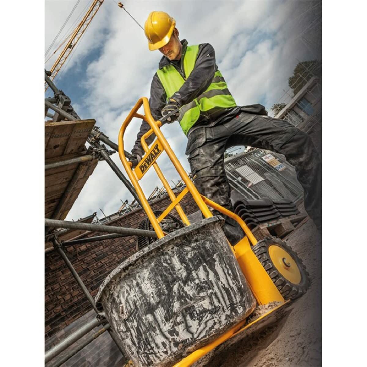 Skottkärra Dewalt SH-DXWT-502 Stål 400 kg - 2