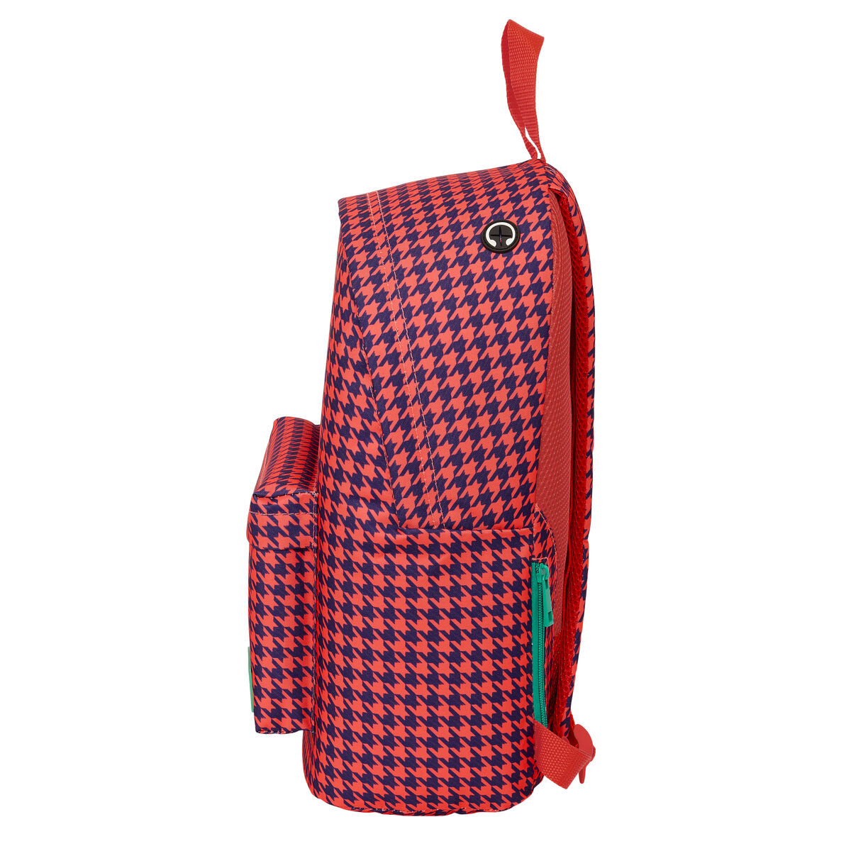 Laptopryggsäck Nait Nait Pata de gallo coral Korall 31 x 41 x 16 cm - 2