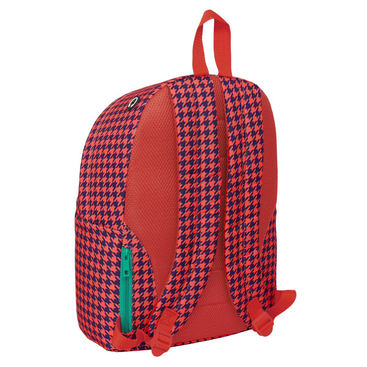 Laptopryggsäck Nait Nait Pata de gallo coral Korall 31 x 41 x 16 cm - 3