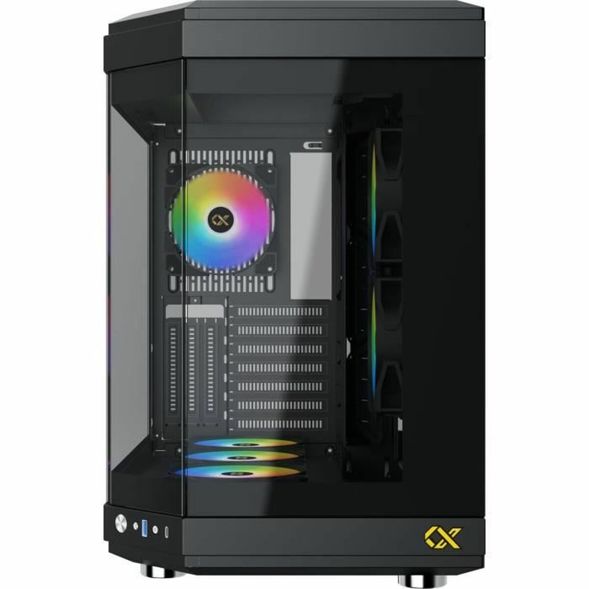 Tornchassi Micro ATX / Mini ITX / ATX XIGMATEK CUBI Svart - 2